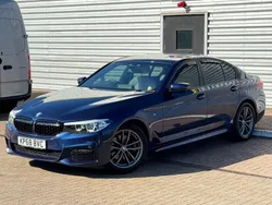Blue Used 2018 BMW 520 M Sport Sedan | £16,900 (Good price)
