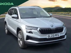Brilliant silver metallic Used 2023 Skoda Karoq SE Drive SUV | £20,258 (Fair price)
