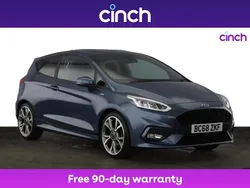 Blue Used 2019 Ford Fiesta ST-Line Hatchback | £10,949 (Fair price)