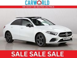 White Used 2022 Mercedes A250 AMG Line Premium Plus Sedan | £19,400 (Fair price)