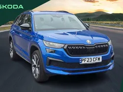 Blue Used 2023 Skoda Kodiaq SportLine SUV | £31,500 (Fair price)