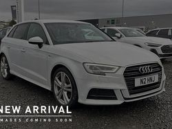 White Used 2019 Audi A3 S-Line Hatchback | £12,650 (Good price)