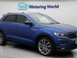 Blue Used 2021 VW T-Roc R-line SUV | £19,800 (Good price)