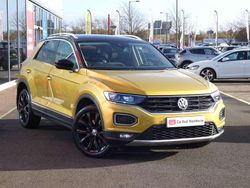 Yellow Used 2018 VW T-Roc SEL SUV | £12,499 (Fair price)