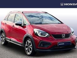 Premium crystal red Used 2022 Honda Jazz EX Hatchback | £20,593 (A bit pricey)