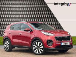 Red Used 2016 Kia Sportage 3 SUV | £7,950 (Fair price)