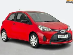 Red Used 2016 Toyota Yaris Active Hatchback | £7,895 (Fair price)