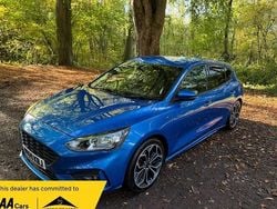 Blue Used 2019 Ford Focus ST-Line X Hatchback | £8,195 (Good price)