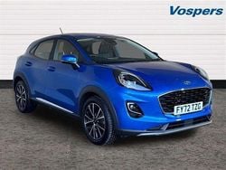 Blue Used 2022 Ford Puma Gen-E Titanium SUV | £16,345 (Fair price)