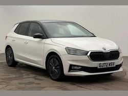 Candy white black magic pearl effect Used 2022 Skoda Fabia Colour Edition Hatchback | £12,495 (Fair price)