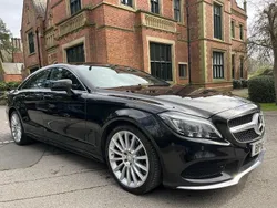 Black Used 2016 Mercedes CLS220 AMG line Coupe | £10,981 (Fair price)