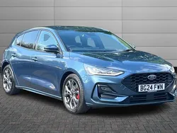 Blue Used 2024 Ford Focus ST-Line Hatchback | £19,350 (Fair price)