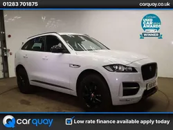 White Used 2016 Jaguar F-Pace R-Sport SUV | £13,495 (Fair price)