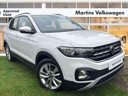 White Used 2020 VW T-Cross SE SUV | £12,395 (Fair price)