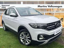 White Used 2020 VW T-Cross SE SUV | £12,395 (Fair price)