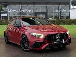 Red Used 2022 Mercedes A45 AMG Hatchback | £43,500 (A bit pricey)