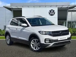 White Used 2022 VW T-Cross SE SUV | £15,791 (Fair price)