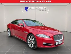 Red Used 2017 Jaguar XJ Premium Luxury Sedan | £17,750 (Fair price)