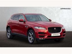 Red Used 2018 Jaguar F-Pace Portfolio SUV | £18,495 (Fair price)