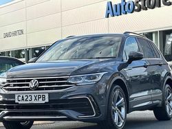 Grey Used 2023 VW Tiguan R-line Edition SUV | £27,462 (Fair price)