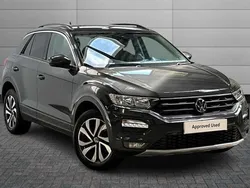 Grey Used 2021 VW T-Roc Active SUV | £21,550 (Fair price)