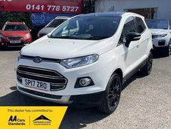White Used 2017 Ford Ecosport Titanium S SUV | £6,995 (Fair price)