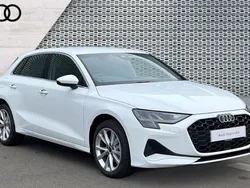 White Used 2024 Audi A3 Sportback Sport Hatchback | £22,626 (Fair price)