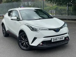 White Used 2017 Toyota C-HR SUV | £12,495 (Fair price)