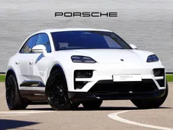 Ice grey metallic New 2024 Porsche Macan Turbo SUV | £99,900