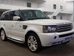 White Used 2008 Land Rover Range Rover Sport HSE SUV | £3,995 (Good price)