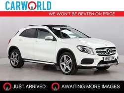 White Used 2017 Mercedes GLA220 AMG line SUV | £15,705 (Fair price)
