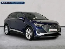 Blue Used 2024 Audi Q4 e-tron S-Line SUV | £31,942 (Super price)