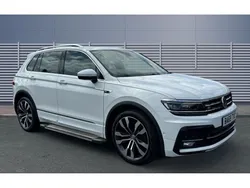 White Used 2020 VW Tiguan SEL SUV | £24,295 (Fair price)