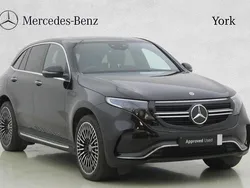 Black Used 2021 Mercedes EQC400 AMG Line Premium Plus SUV | £27,250 (A bit pricey)