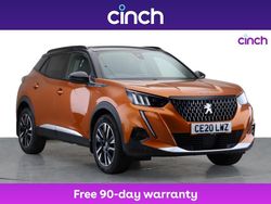 Orange Used 2020 Peugeot 2008 GT-line SUV | £13,449 (Fair price)