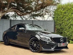 Black Used 2017 Mercedes C220 AMG Line Premium Coupe | £14,990 (Fair price)