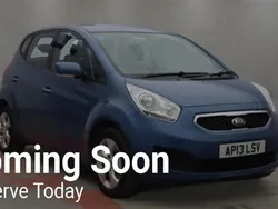 Blue Used 2013 Kia Venga 2 Hatchback | £5,995 (Fair price)