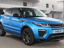 Blue Used 2018 Land Rover Range Rover evoque Landmark Estate | £13,995 (A bit pricey)