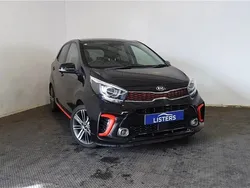 Black Used 2018 Kia Picanto GT-Line Hatchback | £7,990 (A bit pricey)