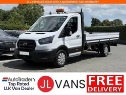 Frozen white (solid paint) Used 2021 Ford Transit | £12,975 (Good price)