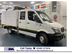 White Used 2016 Mercedes Sprinter Van | £4,700