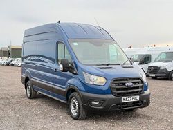 Blue Used 2022 Ford Transit S Van | £12,475 (Good price)