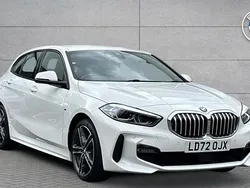 White Used 2022 BMW 118 M Sport Hatchback | £20,977 (Fair price)