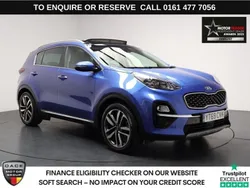 Blue Used 2019 Kia Sportage 4 SUV | £12,390 (Fair price)