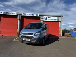 Blue Used 2017 Ford Transit Custom Van | £6,995 (Good price)