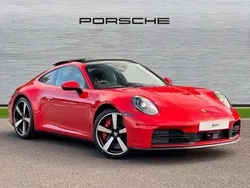 Red New 2025 Porsche 911 Coupe | £123,990 (Super price)