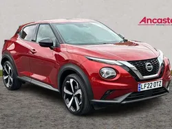 Red Used 2022 Nissan Juke Tekna SUV | £17,375 (Fair price)