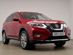 Red Used 2021 Nissan X-Trail Tekna SUV | £17,698 (Good price)