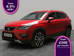 Red Used 2020 Seat Ateca XCELLENCE Lux SUV | £14,734 (Fair price)