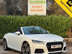 White Used 2017 Audi TT Roadster S-Line Cabriolet | £14,299 (Good price)